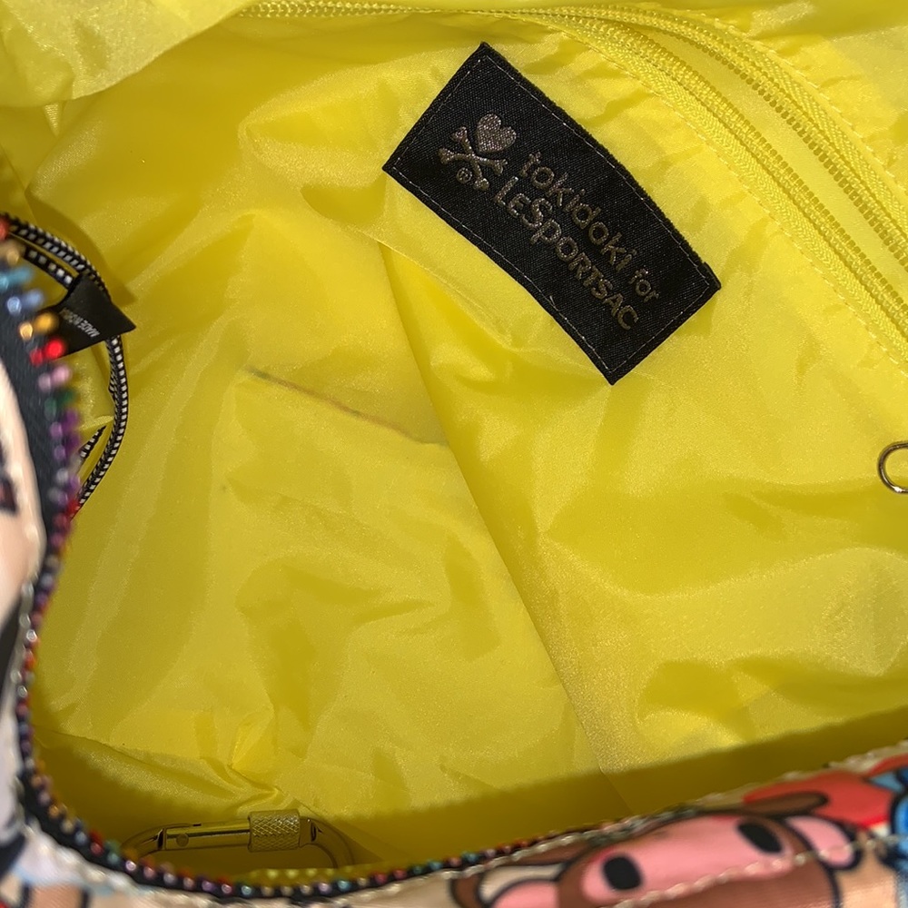 NWOT tokidoki x LeSportSac Mamma Mia Spiaggia Nylon Bag - Picture 8 of 11